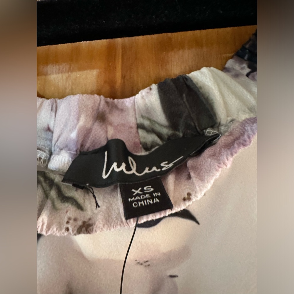 NWT Lulus Dream of You Off the Shoulder White Ivory Floral Mini Dress - Picture 3 of 6